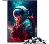 Puzzle da 1000 pezzi "Oltre le stelle", puzzle in legno con astronauta, per adulti, decorazione artistica, giocattolo di intelligenza per giochi al chiuso in famiglia (dimensioni 50x75cm)