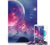 Puzzle da 1000 pezzi "Oltre l'orizzonte Galassia" con ritagli precisi,gioco cognitivo per lo sviluppo delle capacità cognitive,ideale per momenti di relax e come regalo di compleanno (50x75cm)