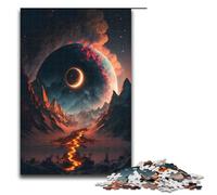 Puzzle da 1000 pezzi Oltre l'orizzonte gioco per adulti adatto a coppie e adolescenti dai 14 anni in su 75x50 cm.