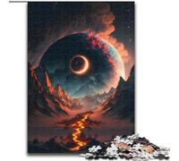 Puzzle da 1000 pezzi Oltre l'orizzonte per adulti, dimensioni 26x38cm adolescenti, coppie e amici per compleanni e Natale.