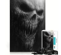 Puzzle da 1000 pezzi "Ombra del Demone" per adulti, gioco di allenamento mentale, svago rilassante, design da assemblare, regalo stagionale 50x75cm