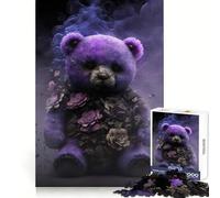 Puzzle da 1000 pezzi "Orsetto di peluche non morto" per adulti, ideale come regalo, per sviluppare le capacità cognitive, un'attività rilassante e un'esperienza festiva (50x75cm)