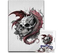 Puzzle da 1000 pezzi "Ossa del Mangiafuoco", passatempo pacifico e appagante, perfetto incastro, taglio di precisione, dimensioni del giocattolo: 38x52cm