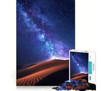 Puzzle da 1000 pezzi "Osservazione delle stelle" per adulti, gioco intelligente per interni, taglio liscio, Babbo Natale, scegli il tuo desiderio 38x26cm