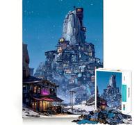 Puzzle da 1000 pezzi "Outlaw's Refuge" per ragazzi, gioco di logica e intrattenimento per tutta la famiglia, taglio di qualità, regalo elegante (38x52cm)