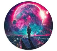Puzzle da 1000 pezzi "Paesaggio Cosmico", puzzle difficile per adulti, sviluppa la coordinazione occhio-mano, perfetto come regalo di compleanno (67,5x67,5 cm).