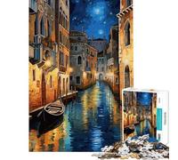 Puzzle da 1000 pezzi - Paesaggio urbano all'alba Difficile e stimolante Analisi e logica Giocattolo fai-da-te per ragazzi dai 14 anni in su (38x26cm)
