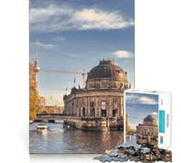 Puzzle da 1000 pezzi Paesaggio urbano di Berlino con fiume Taglio preciso Gioco divertente per stimolare la mente Divertimento a rallentare Decorazione natalizia per la casa (38x26cm)