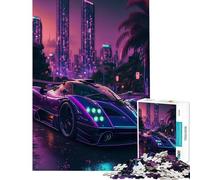 Puzzle da 1000 pezzi - Pagani Zonda HP Barchetta per compleanno Natale Gioco educativo per migliorare la memoria adatto a maggiori di 14 anni 38x52cm