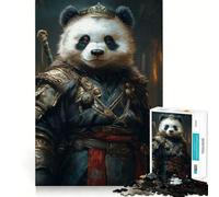 Puzzle da 1000 pezzi "Panda Monarca della Natura" per ragazzi, rompicapo rilassante, attività artistica, regalo di alta qualità (50x75cm)