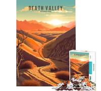 Puzzle da 1000 pezzi - Parco della Valle della Morte Puzzle da 1000 pezzi Decorazione per la casa Giocattolo Difficile Difficile Ideale come regalo (75x50cm)