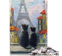 Puzzle da 1000 pezzi Parigini per adulti e adolescenti Puzzle per adulti e adolescenti dai 14 anni in su 1000 pezzi (75x50 cm)