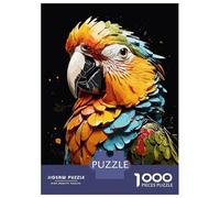 Puzzle Da 1000 Pezzi Parrot Bird Animals Puzzle Per Adulti Gioco Rompicapo Decorazione Perfetta Regali Unici Per Compleanno E Natale 70x50cm/1000pcs