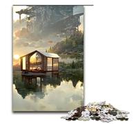 Puzzle da 1000 pezzi Passeggiata mattutina per adulti ideale come regalo. Adatto a ragazzi dai 14 anni in su 75x50 cm.