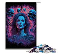 Puzzle da 1000 pezzi Paura dell'ignoto per adulti adatto a coppie e adolescenti dai 14 anni in su 75x50 cm.