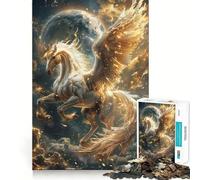 Puzzle da 1000 pezzi "Pegaso celeste in ascesa" Gioco di squadra perfetto Attività cerebrale Divertente e rilassante Regalo di Natale (38x52cm)
