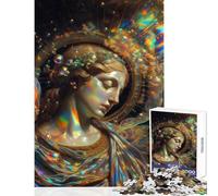 Puzzle da 1000 pezzi pensieri profondi giocattoli antistress ottimo regalo per giochi educativi con pezzi completamente interconnessi di forma casuale dimensioni 50x75cm