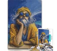 Puzzle da 1000 pezzi "People on Vacation" per adolescenti e adulti, antistress, sfida difficile, decorazioni e regali unici per la casa (38x26cm)