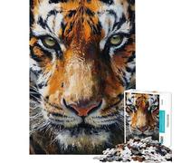 Puzzle da 1000 pezzi per adolescenti a righe giocattolo decorativo da parete ideale per stimolare la memoria e come regalo per amici e familiari (dimensioni 38x26cm)