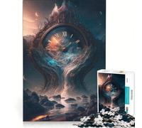 Puzzle da 1000 pezzi per adolescenti a tema "La terra desolata del tempo" gioco educativo decorazione da parete ideale come regalo 38x26cm