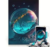 Puzzle da 1000 pezzi per adolescenti a tema Universo gioco per famiglie decorazione da parete per rafforzare l'amore tra le coppie 38x26cm
