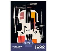 Puzzle Da 1000 Pezzi Per Adolescenti Abstract Cello Puzzle Per Adolescenti Gioco Per Famiglie Migliora La Memoria Regali Unici Per Compleanno E Natale 52x38cm/1000pcs