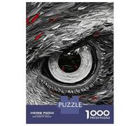 Puzzle Da 1000 Pezzi Per Adolescenti Abstract Eagle Eye Painting Puzzle Per Adulti Giochi Per Famiglie Regalo Di Compleanno Regali Per Amici E Familiari 52x38cm/1000pcs