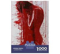 Puzzle Da 1000 Pezzi Per Adolescenti Abstract Female Body Art Print Puzzle Per Adulti Gioco Pratico Regali Per Donne Regali Per Amici E Familiari 38x26cm/1000pcs