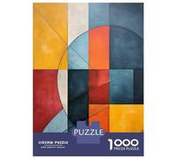 Puzzle Da 1000 Pezzi Per Adolescenti Abstract Geometric Wall Art Print Puzzle Per Adulti Giochi Rilassanti Ma Divertenti E Umoristici È Ideale Come Regalo 38x26cm/1000pcs