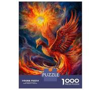 Puzzle Da 1000 Pezzi Per Adolescenti Abstract Phoenix Puzzle Per Adulti Giochi Divertenti Regalo Di Compleanno Per Compleanno, Natale 52x38cm/1000pcs