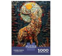 Puzzle Da 1000 Pezzi Per Adolescenti Abstract Raising Deer Puzzle Per Adulti Gioco Pratico Assemblaggio Di Modelli Regali Unici Per Compleanni E Occasioni Speciali 70x50cm/1000pcs