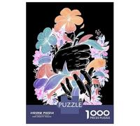 Puzzle Da 1000 Pezzi Per Adolescenti Abstract UV Flower Bouquet Puzzle Per Adulti Fai Da Te Giocattoli Antistress Regali Di Natale E Compleanno 38x26cm/1000pcs