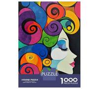 Puzzle Da 1000 Pezzi Per Adolescenti Abstract Woman Painting Art-5 Puzzle Per Adulti Gioco Pratico Vacanza A Casa Passa Il Tempo Aiuta Ad Allenare Il Cervello 70x50cm/1000pcs