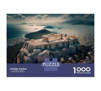 Puzzle Da 1000 Pezzi Per Adolescenti Acropolis of Athens Greece Puzzle Per Adulti Giochi Per Famiglie Ma Divertenti E Umoristici Regali Unici Per Compleanno 70x50cm/1000pcs