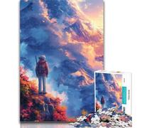 Puzzle da 1000 pezzi per adolescenti, aerei tra le nuvole, per adolescenti e adulti, con pezzi completamente interconnessi e di forma casuale, per ragazzi dai 14 anni in su, 50x75cm