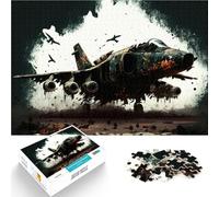 Puzzle da 1000 pezzi per adolescenti Aereo da guerra Antistress Vacanza in patria Uccidere il tempo offerte come regali per tutta la famiglia 75x50cm