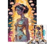 Puzzle da 1000 pezzi per adolescenti Afrodite︰ Imperatrice dei Mari Dorati Puzzle antistress Gioco di analisi e logica Stimolante da completare (Dimensioni 38x26cm)