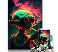 Puzzle da 1000 pezzi per adolescenti agente di fumo puzzle per adulti antistress sfida difficile decorazioni e regali unici per la casa 38x26cm