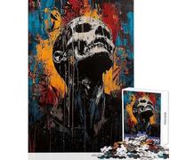 Puzzle da 1000 pezzi per adolescenti Agonia e Risveglio Opera d'arte espressionista contemporanea Gioco educativo Migliora la memoria Giocattolo decorativo per la casa Regalo di compleanno Regali