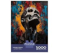 Puzzle Da 1000 Pezzi Per Adolescenti Agony And Awakening Contemporary Expressionist Artwork Puzzle Per Adulti Gioco Per Famiglie Divertente E Spiritoso Regali Di Natale E Compleanno 52x38cm/1000pcs