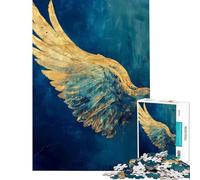 Puzzle da 1000 pezzi per adolescenti ala d'angelo sinistra puzzle per adulti giochi rilassanti un'opera d'arte regalo antistress (dimensioni 38x52cm)