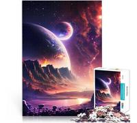 Puzzle da 1000 pezzi per adolescenti Alba della galassia infinita Giochi educativi fai da te Giocattoli per la decorazione della casa 52x38cm