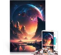 Puzzle da 1000 pezzi per adolescenti Alba Galattica Giocattolo educativo intellettuale decomprimente Migliorare l'amore tra le coppie 75x50cm