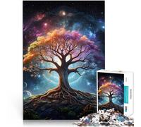 Puzzle da 1000 pezzi per adolescenti Albero Cosmico della Vita Giochi educativi Decorazione della casa è ideale come regalo per tutta la famiglia 75x50cm