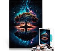 Puzzle da 1000 pezzi per adolescenti Albero cosmico della vita Gioco intellettuale giocattolo offerte come regali per tutta la famiglia 75x50cm