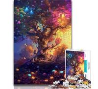 Puzzle da 1000 pezzi per adolescenti Albero della vita 1000 pezzi per adulti regali presente e regalo per amanti o amici (26x38cm)