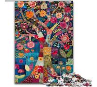Puzzle da 1000 pezzi per adolescenti Albero della vita, aiuta il cervello a esercitare giocattoli avvincenti per coltivare la pazienza e migliorare la memoria 50x75cm