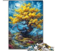 Puzzle da 1000 pezzi per adolescenti Albero della vita, analisi e logica con pezzi completamente interconnessi di forma casuale per bambini dai 14 anni in su (dimensioni 50x75cm)