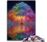 Puzzle da 1000 pezzi per adolescenti Albero della vita Divertimento in famiglia Ideale come regalo per tutta la famiglia dai 14 anni in su 26X38CM