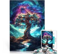 Puzzle da 1000 pezzi per adolescenti Albero mistico della luce Giocattolo educativo antistress perché è ideale come regalo per tutta la famiglia 52x38cm